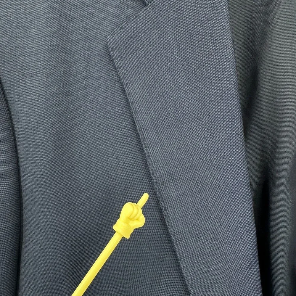 Peter Millar Blazer Jacket Mens‎ 42 Blue Single Breasted Business Casual FLAWS